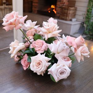 Cappuccino Wedding Flowers Table Piece