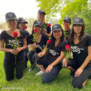 Our Sydney team at Valentine's Day
