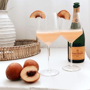 Veuve Clicquot cocktail made with Fruit Only