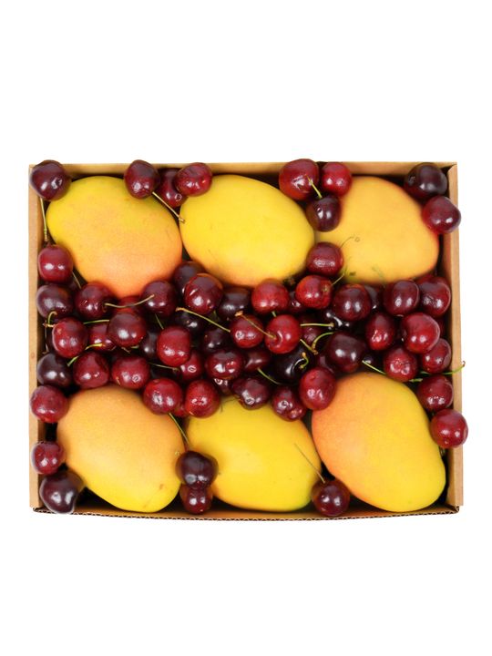 Mango & Cherry Classic Flowers