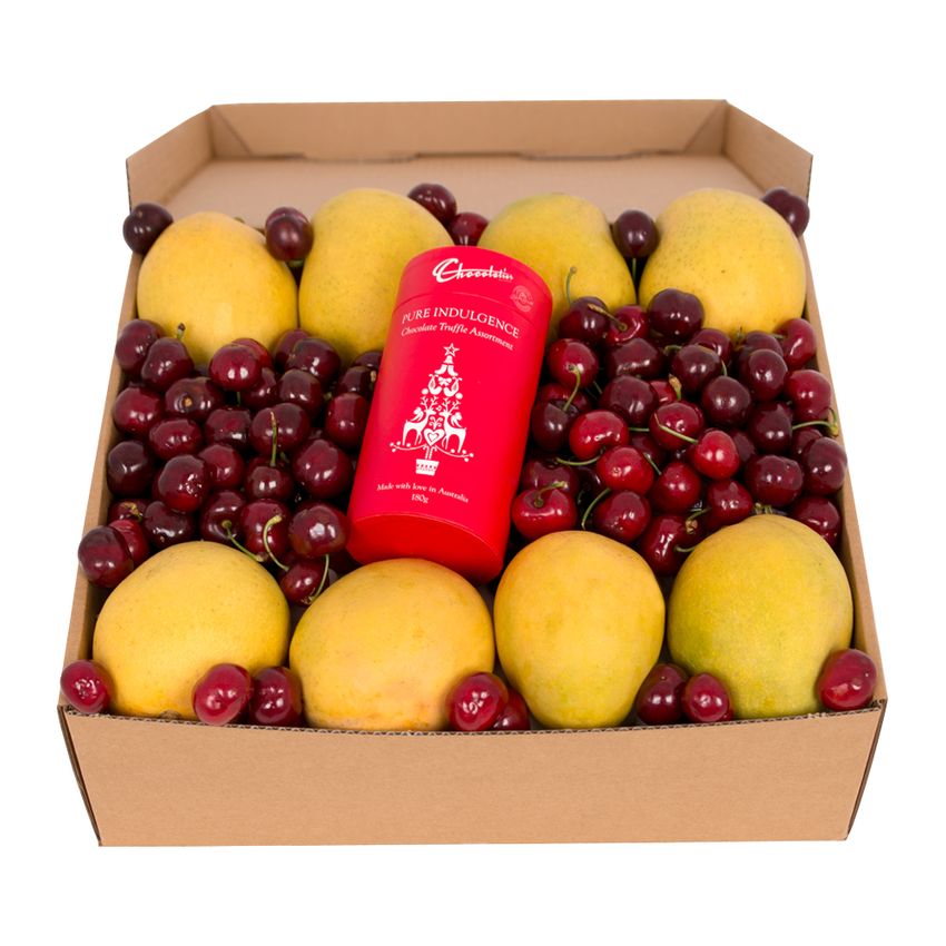 Mango & Cherry Deluxe with Chocs
