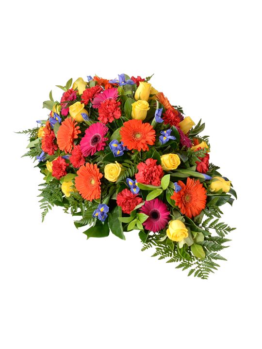 Mixed Seasonal Casket Standard Flowers
