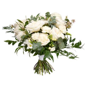 Alabaster Bridal Bouquet Flowers