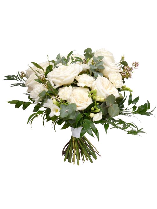 Alabaster Bridal Bouquet Flowers