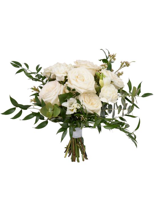 Alabaster Bridesmaid Bouquet Flowers