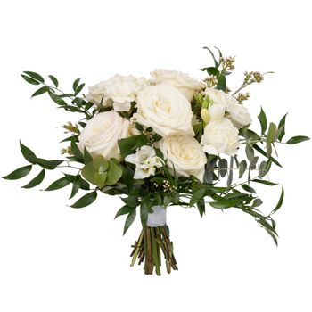 Alabaster Bridesmaid Bouquet Flowers