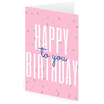 Birthday Celebrations Card - Premium Extra