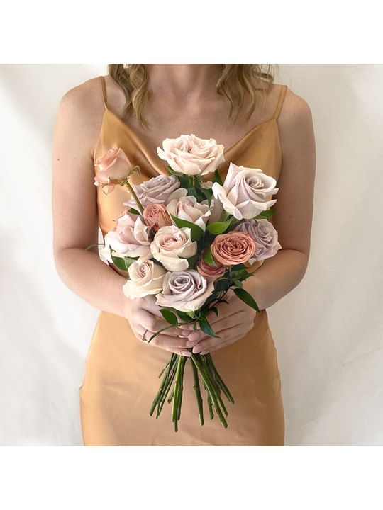 Cappuccino Bridesmaid Bouquet Flowers