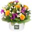 Bright Radiance Hatbox - Premium Flowers