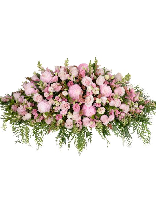 Cascading Pink Premium Flowers
