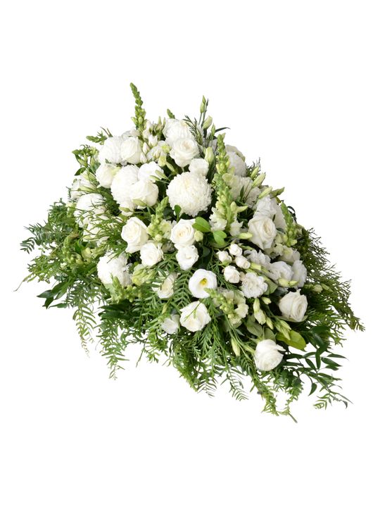 Cascading White Standard Flowers
