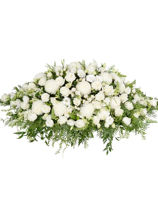 Cascading White Premium Flowers