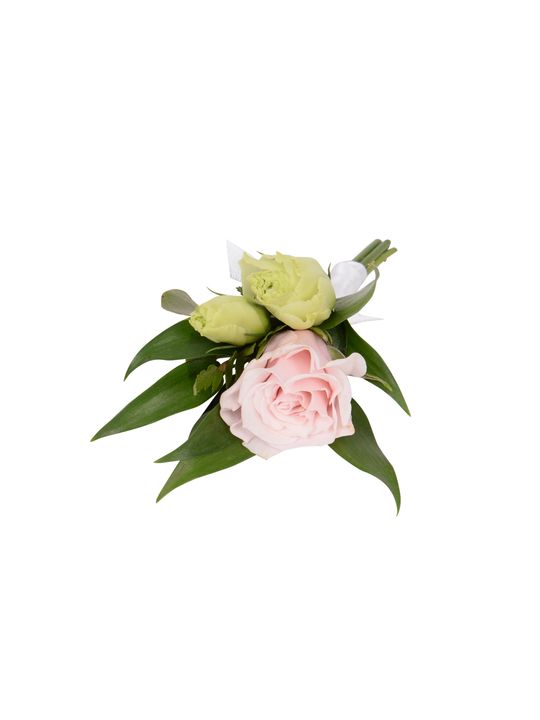 Champagne Buttonhole Flowers