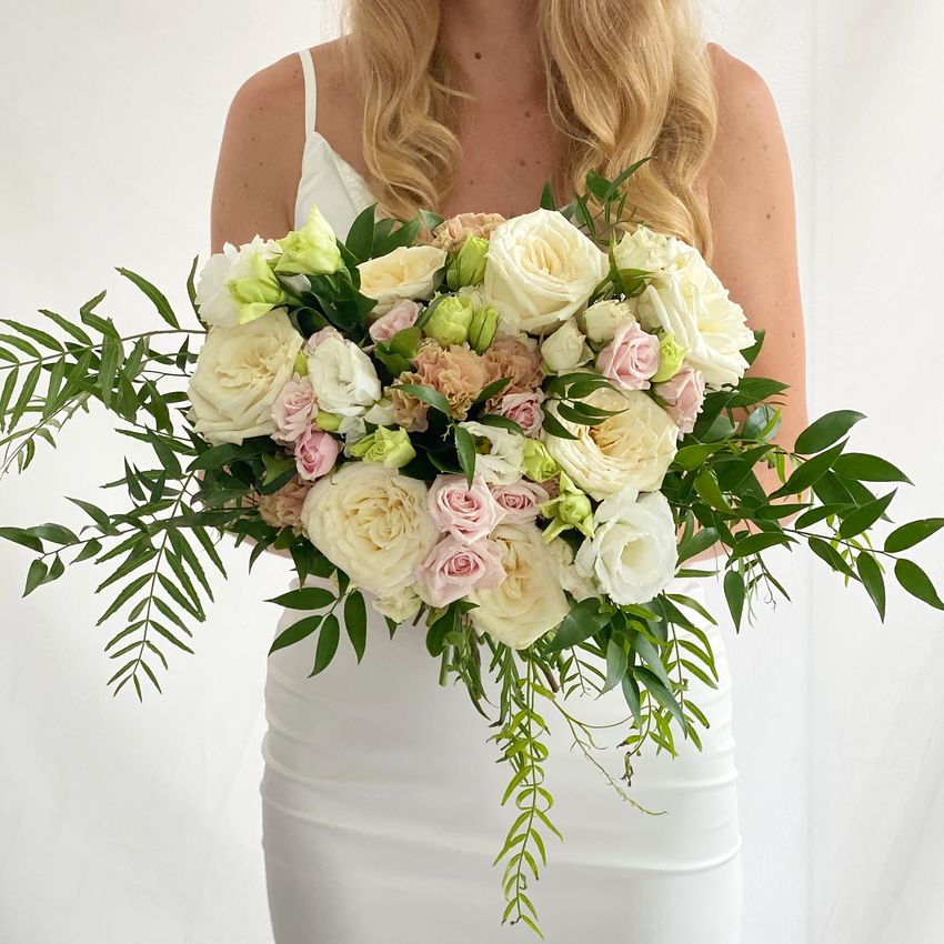 Champagne Bridal Bouquet