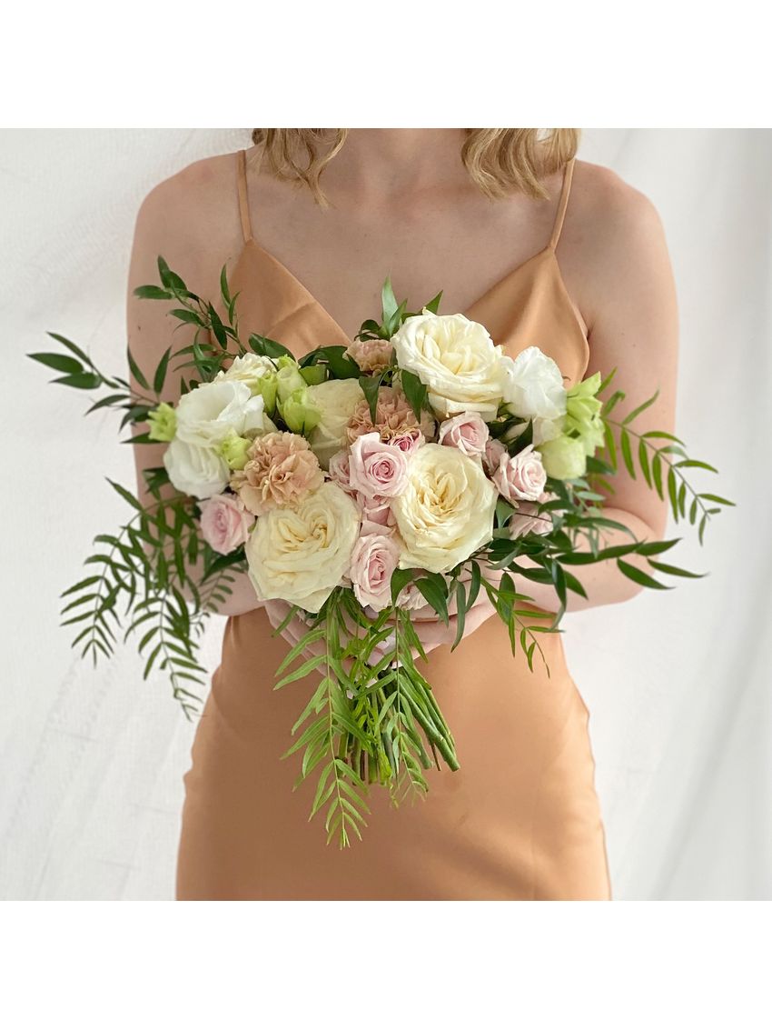 Champagne Bridesmaid Bouquet