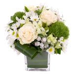 Add Classic Low Vase Arrangement