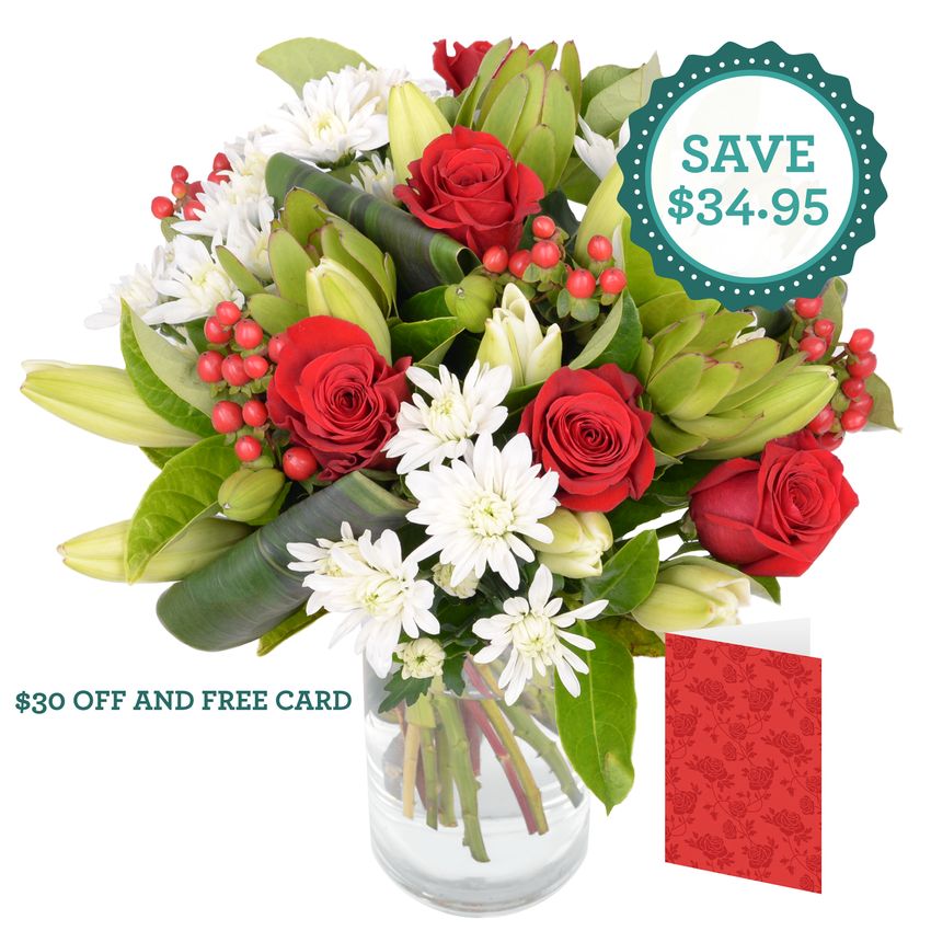 Cosmopolitan Bouquet With Free Card Special