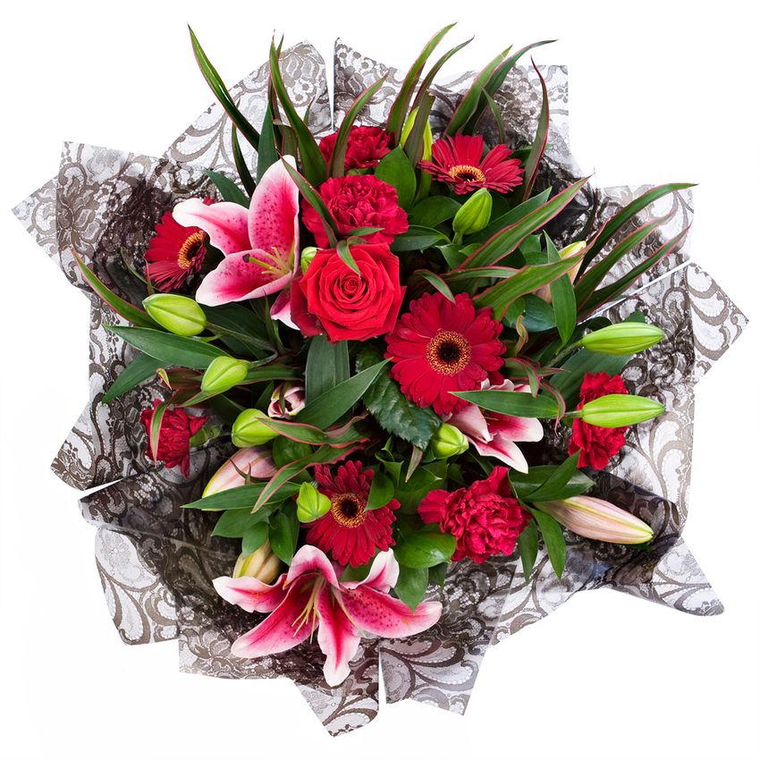 Dazzling Bouquet in Vase