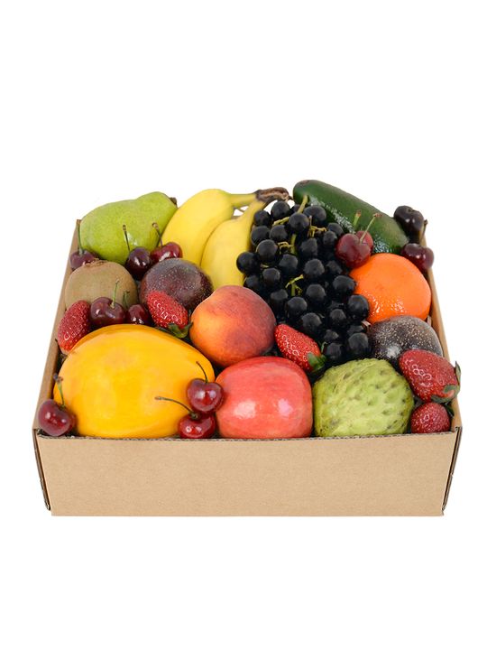 Deluxe Fruit Hamper Flowers