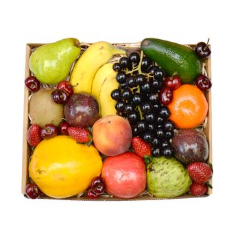 Deluxe Fruit Hamper Flowers