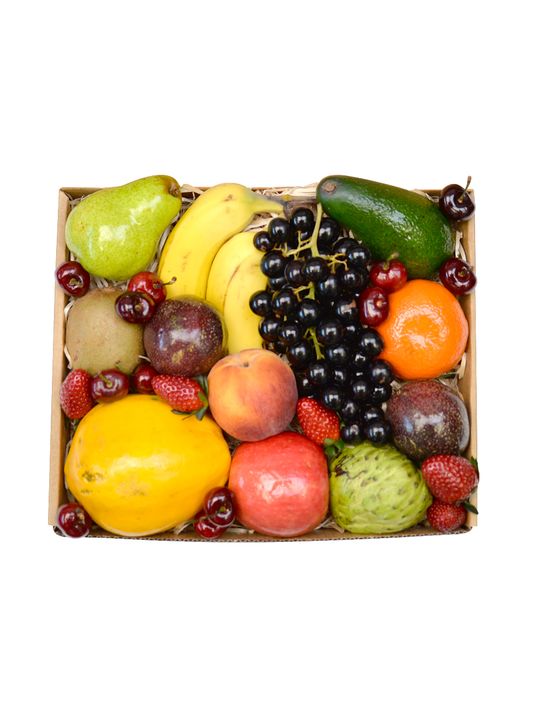 Deluxe Fruit Hamper Flowers