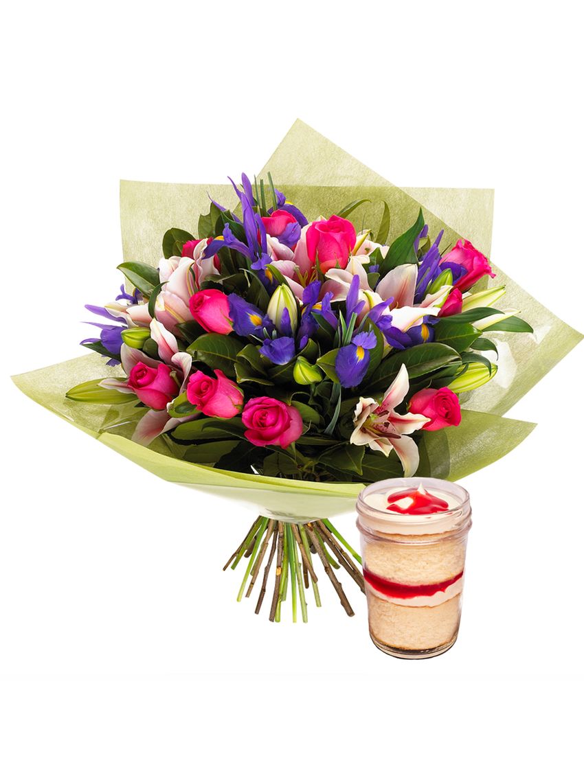 Exquisite Bouquet with Jarcake
