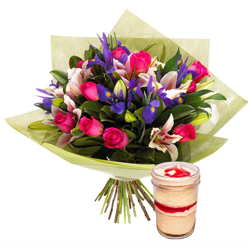 Exquisite Bouquet with Jarcake