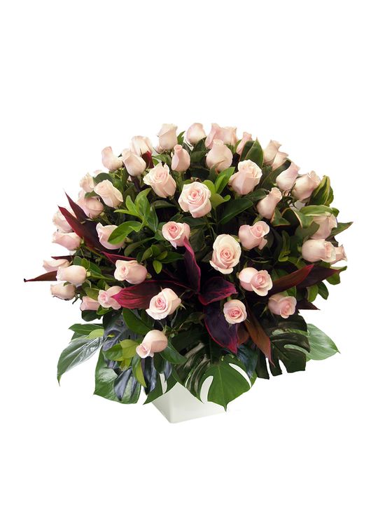 Premium Service Arrangement Flowers
