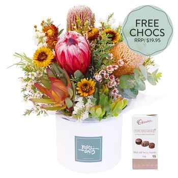 Golden Hour with FREE Chocs Flowers