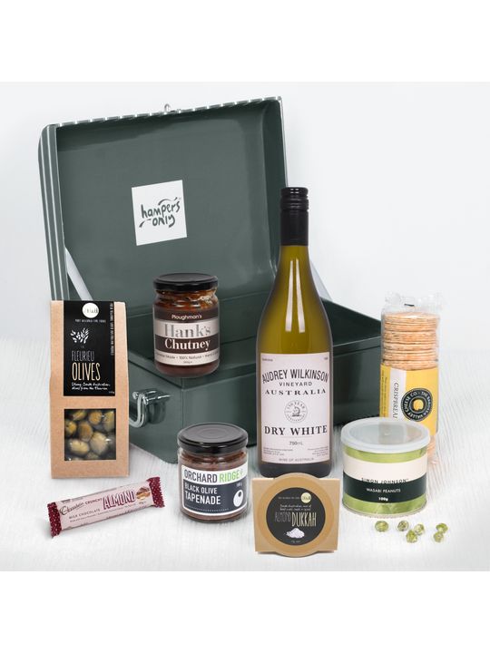 Gourmet Weekender Gift Hamper White Hamper