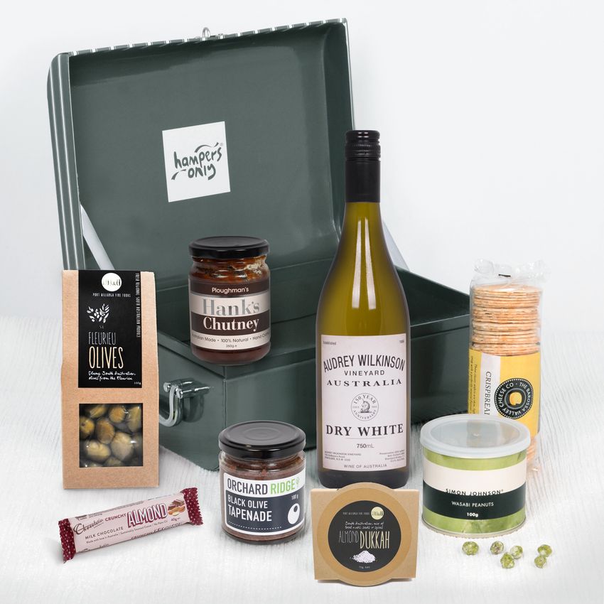 Gourmet Weekender Gift Hamper White