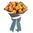 Long Stemmed Rose Bouquet Orange 36 Flowers