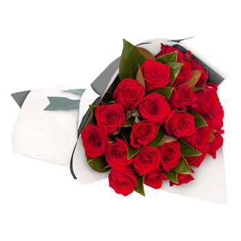 Long Stemmed Rose Bouquet Red 24 Flowers