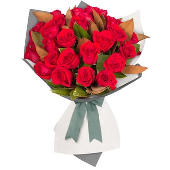 Long Stemmed Rose Bouquet Red 36 Flowers