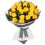 Long Stemmed Rose Bouquet Yellow 24 Flowers