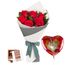 Long Stemmed Rose Bouquet Red 6 Romance Bundle Flowers