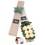 6 White Roses for Valentine's Day Gift Box Flowers