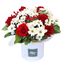 Cherry Hatbox Flowers