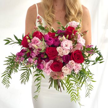 Rouge Bridal Bouquet Flowers