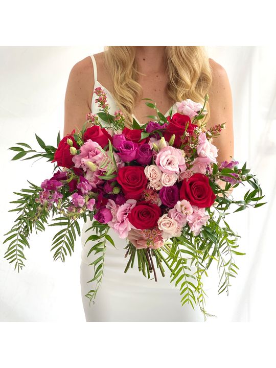 Rouge Bridal Bouquet Flowers