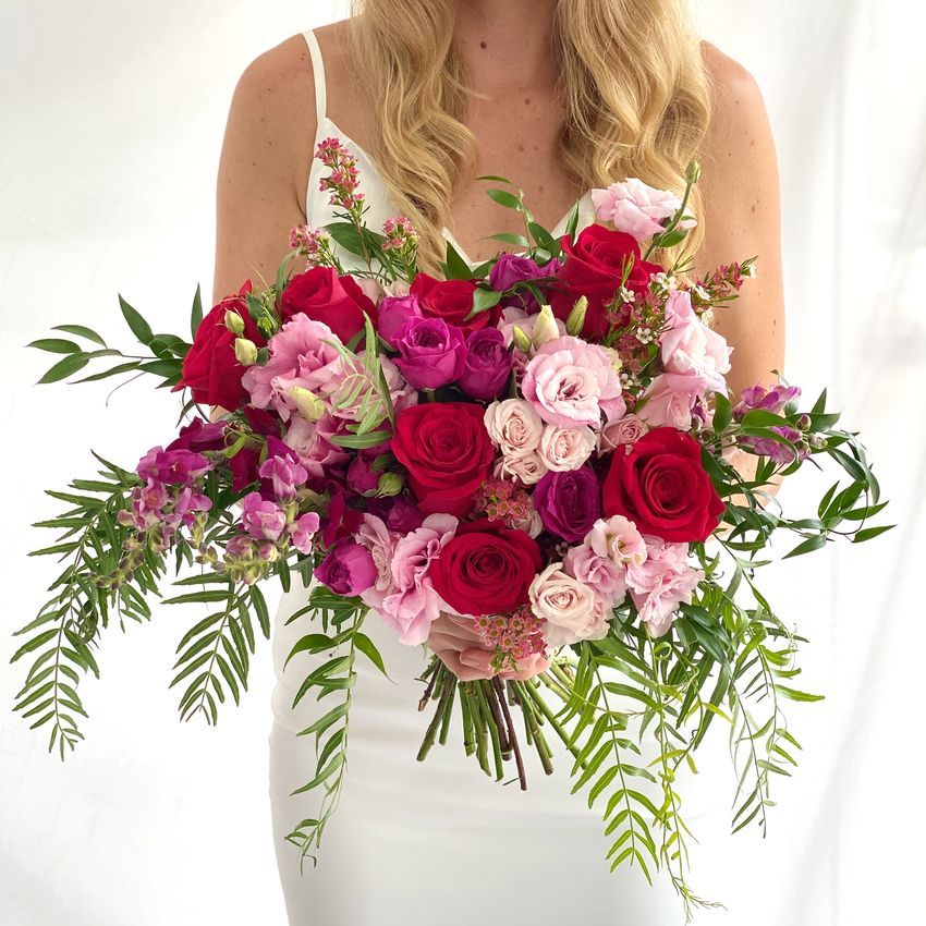 Rouge Bridal Bouquet