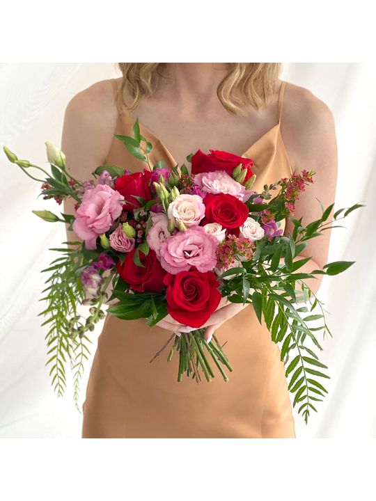 Rouge Bridesmaid Bouquet Flowers