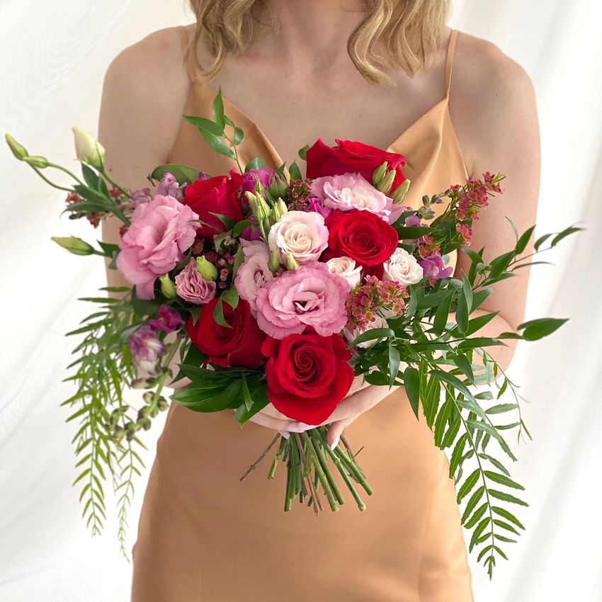 Rouge Bridesmaid Bouquet