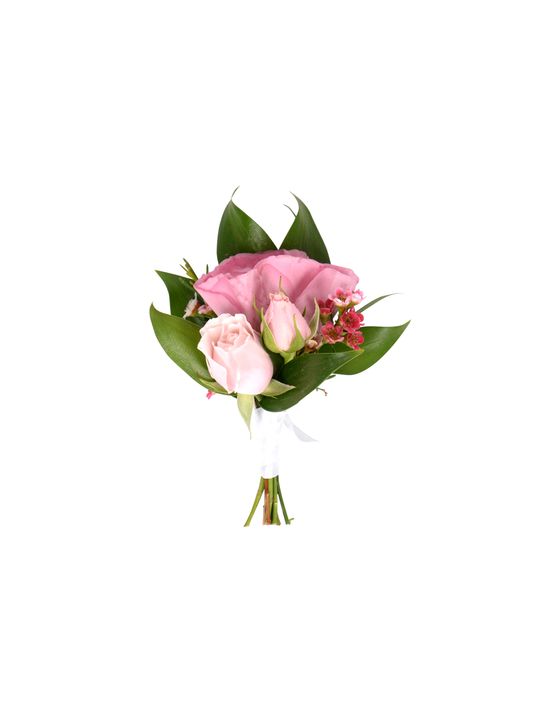 Rouge Buttonhole Flowers