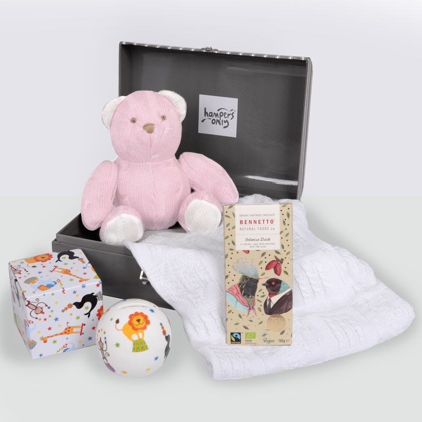 Strawberry Kisses Baby Girl Gift Hamper