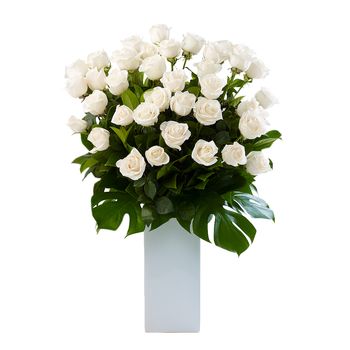 Long Stem Rose Arrangement Flowers