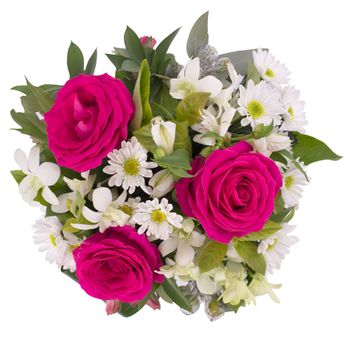 Stylish Low Vase Arrangement Flowers