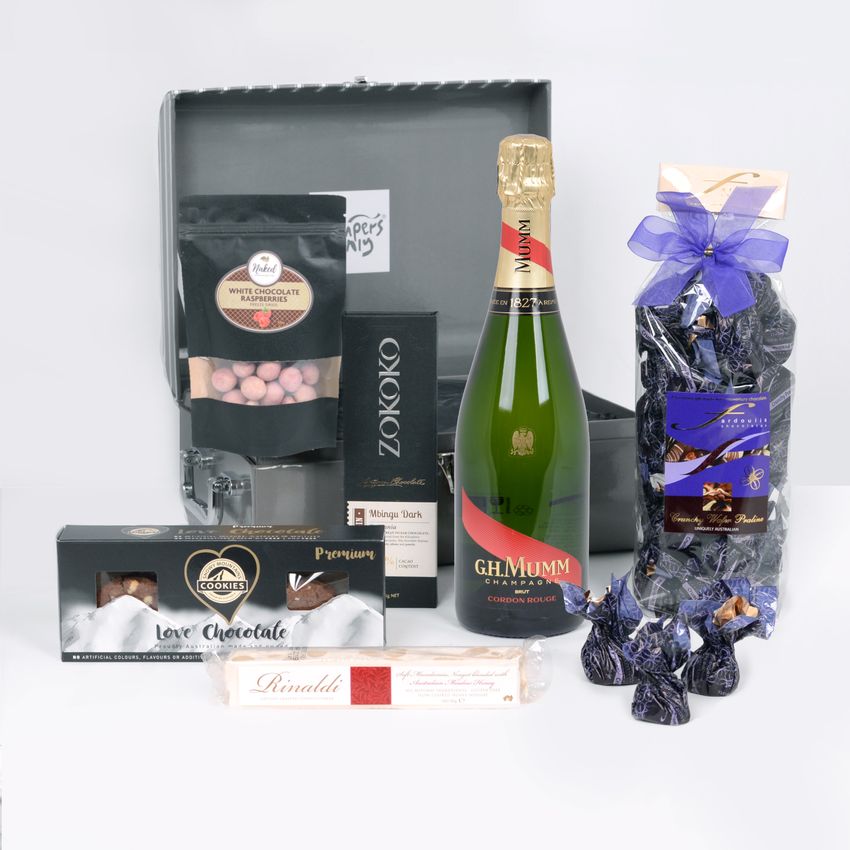 Sweet Seduction Chocolate Gift Hamper with Mumm