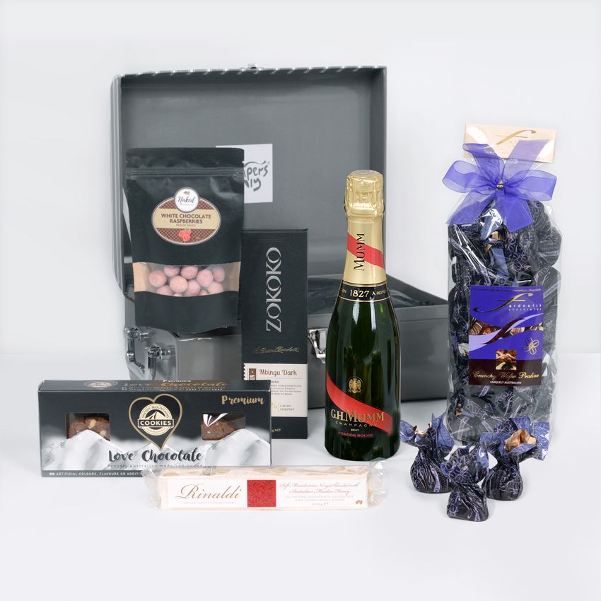 Sweet Seduction Chocolate Gift Hamper with Mumm 375ml