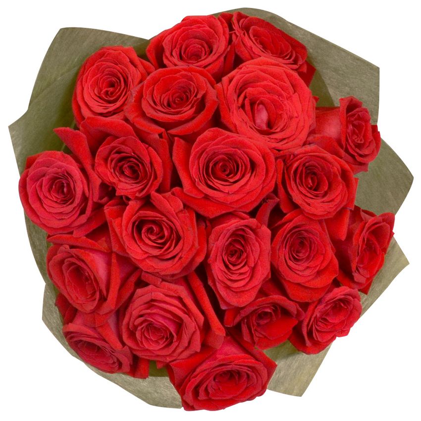 Short Stemmed Bouquet Red 20